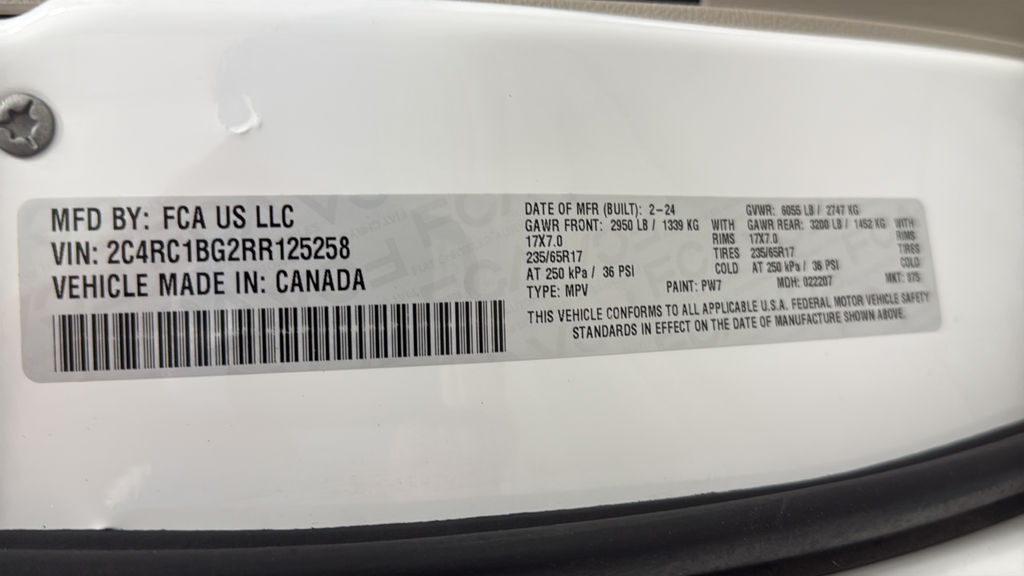 2024 Chrysler Pacifica Touring L