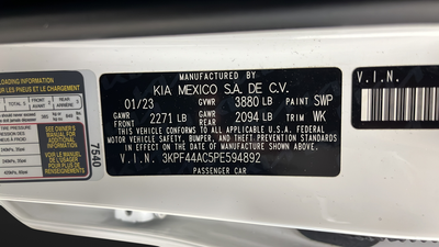 2023 Kia Forte GT