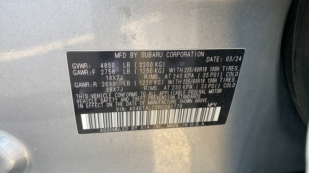 2024 Subaru Outback Onyx Edition