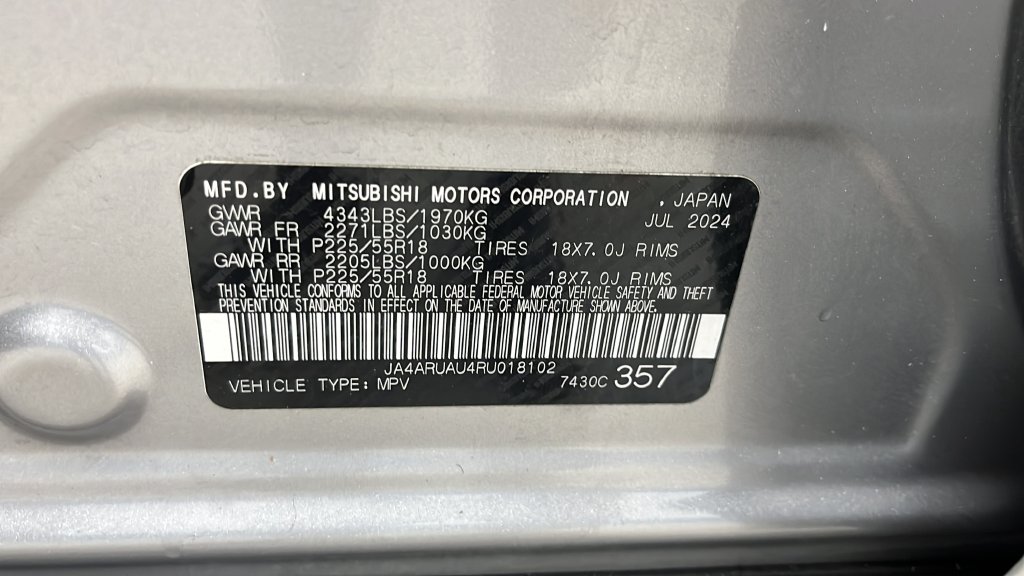 2024 Mitsubishi Outlander Sport 2.0 ES
