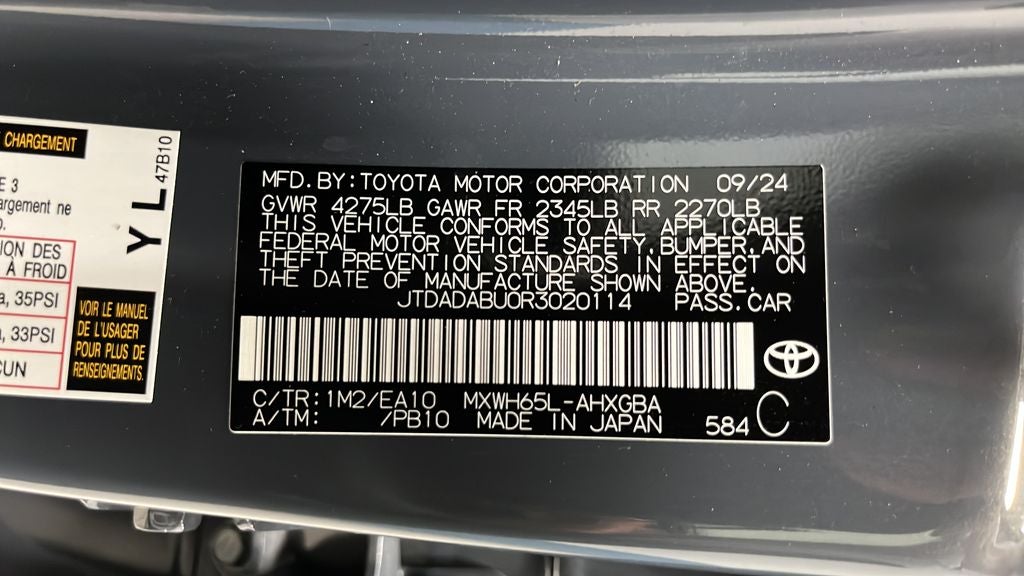 2024 Toyota Prius XLE