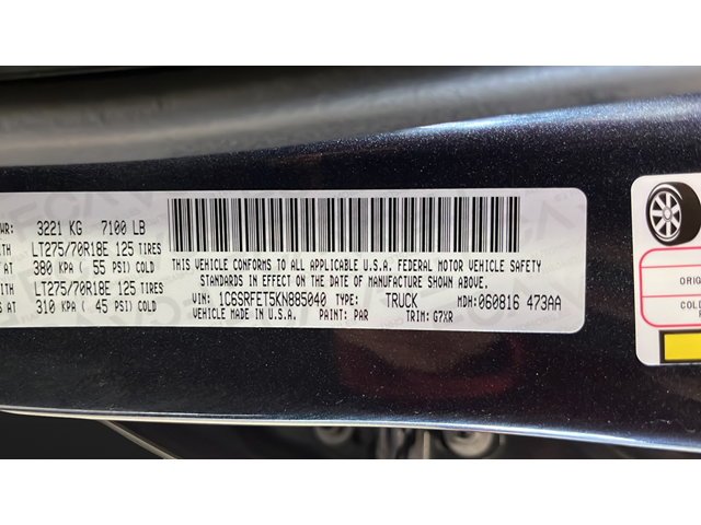 2019 RAM 1500 Rebel