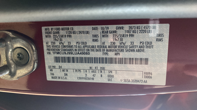 2020 Ford Escape Titanium