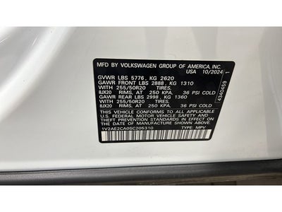 2025 Volkswagen Atlas Cross Sport 2.0T SEL R-Line Black