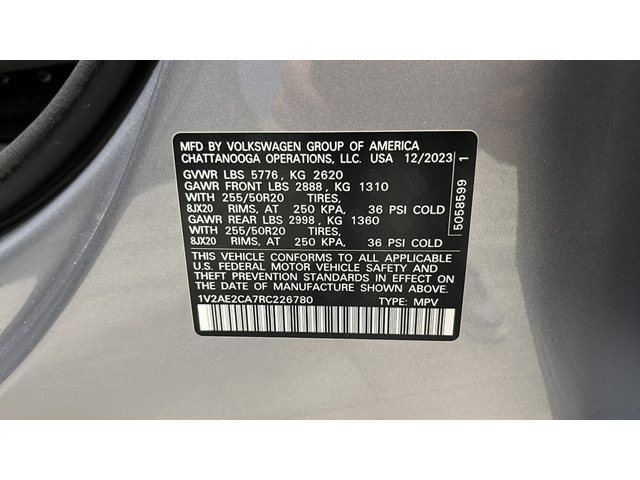 2024 Volkswagen Atlas Cross Sport 2.0T SEL R-Line