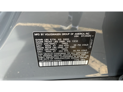 2026 Volkswagen Atlas Cross Sport SEL Premium R-Line