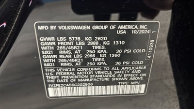 2025 Volkswagen Atlas Cross Sport 2.0T SEL Premium R-Line