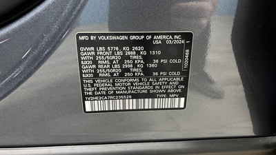 2024 Volkswagen Atlas Cross Sport 2.0T SE w/Technology