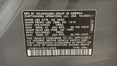 2024 Volkswagen Atlas Cross Sport 2.0T SE w/Technology