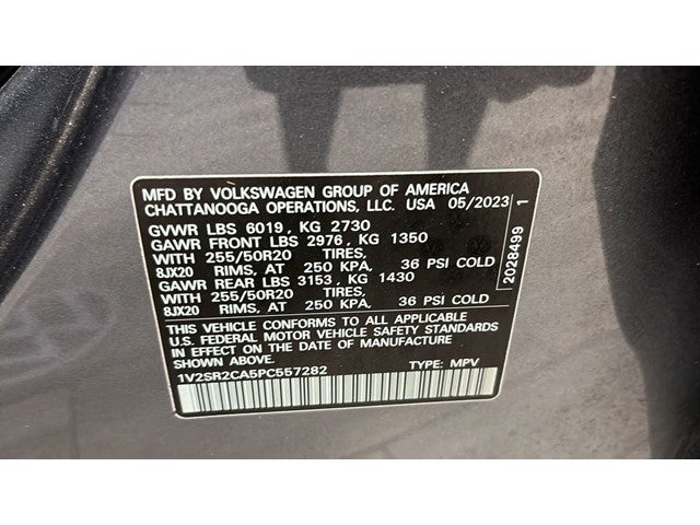 2023 Volkswagen Atlas 3.6L V6 SEL R-Line