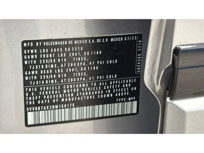2022 Volkswagen Tiguan 2.0T SE R-Line Black