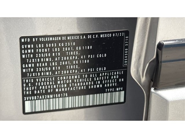 2022 Volkswagen Tiguan 2.0T SE R-Line Black