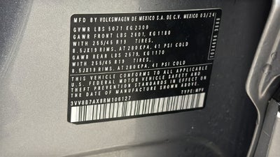 2024 Volkswagen Tiguan 2.0T SE R-Line Black
