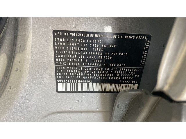 2025 Volkswagen Taos 1.5T S