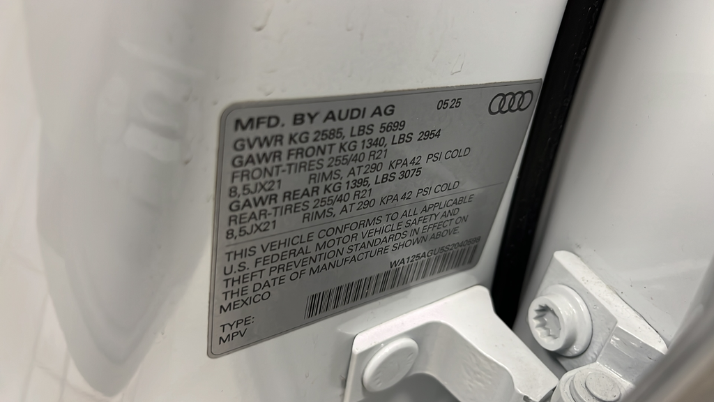 2025 Audi SQ5 3.0T Premium Plus quattro