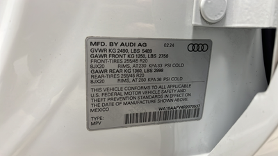 2024 Audi Q5 Sportback 45 S line Premium Plus quattro