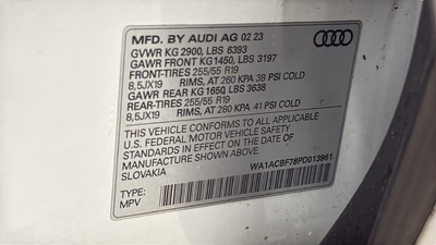 2023 Audi Q7 45 Premium quattro