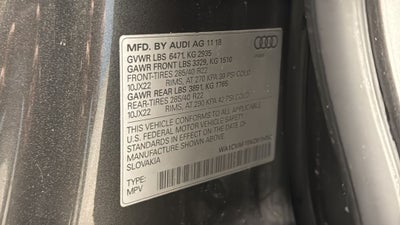 2019 Audi Q8 3.0T Prestige quattro