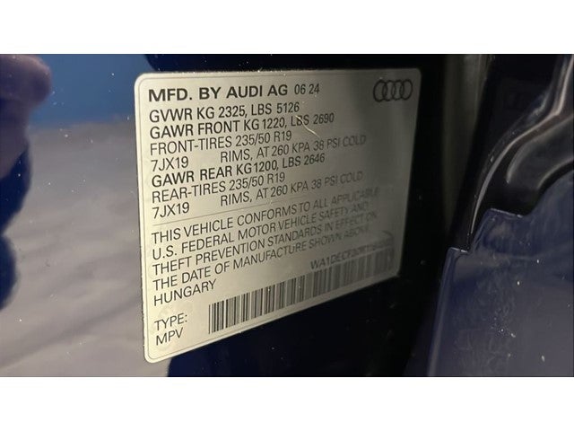 2024 Audi Q3 Premium S Line quattro