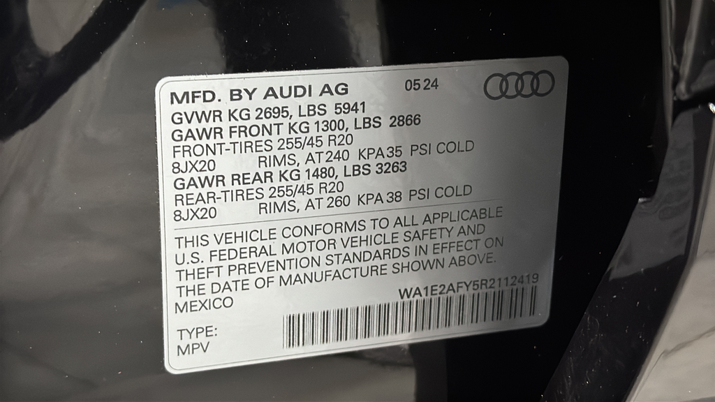 2024 Audi Q5 e 55 Premium Plus S Line