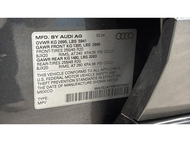 2024 Audi Q5 e 55 Premium Plus S Line