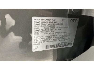 2025 Audi Q5 45 S line Premium Plus quattro