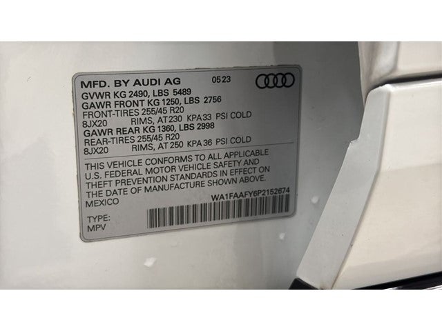 2023 Audi Q5 45 S line Prestige quattro