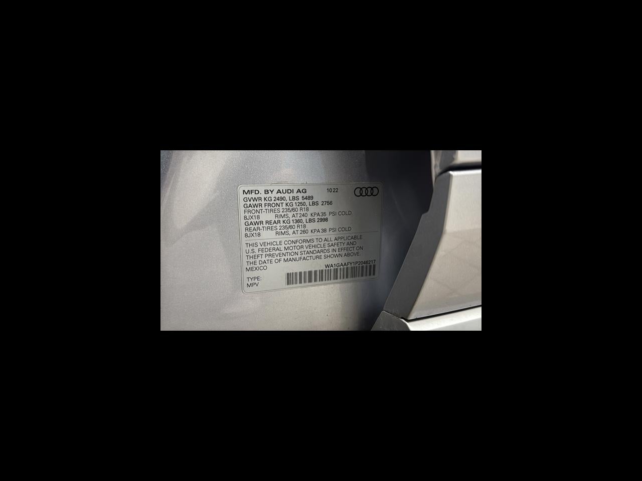 2023 Audi Q5 45 S line Premium quattro