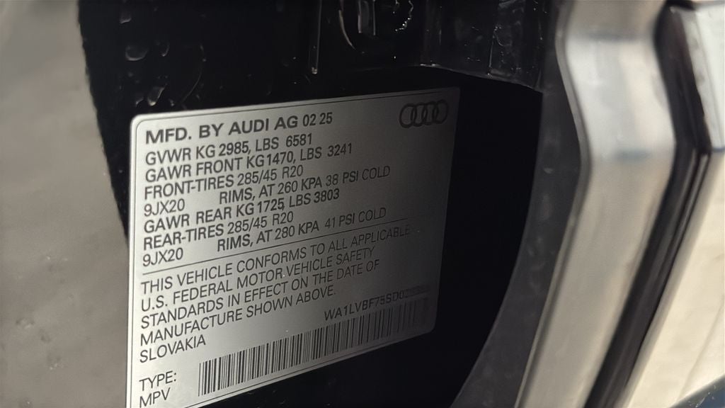 2025 Audi Q7 55 Premium Plus quattro