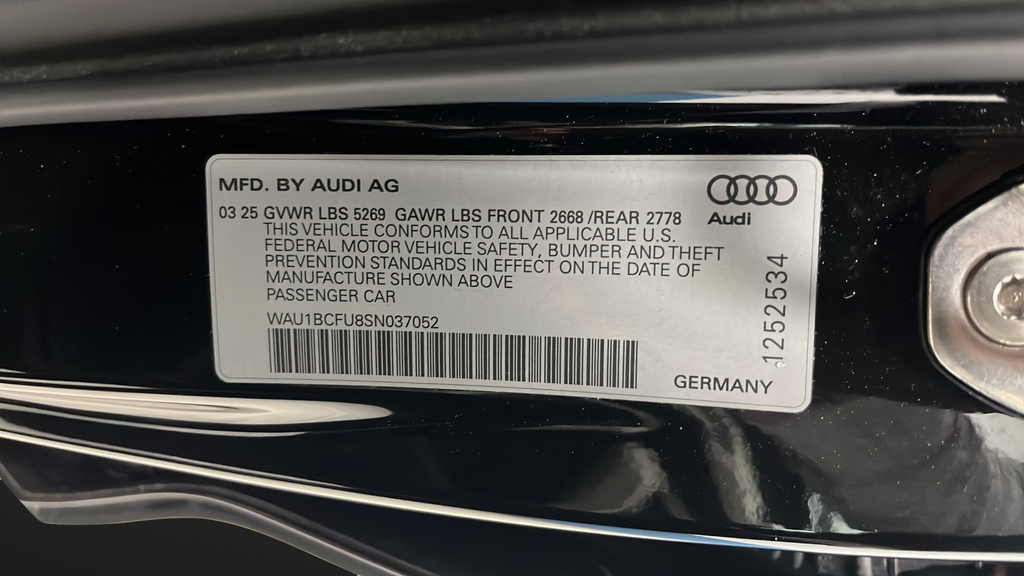 2025 Audi A5 2.0T Premium quattro