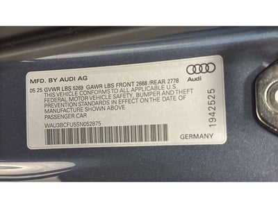 2025 Audi A5 quattro