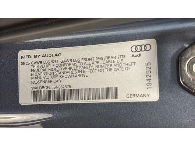 2025 Audi A5 quattro