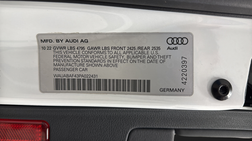 2023 Audi A4 40 Premium quattro