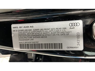 2023 Audi e-tron GT Premium Plus quattro