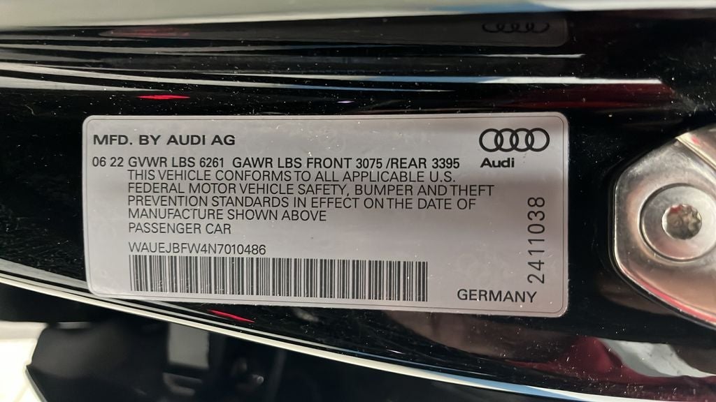 2022 Audi e-tron GT Prestige quattro