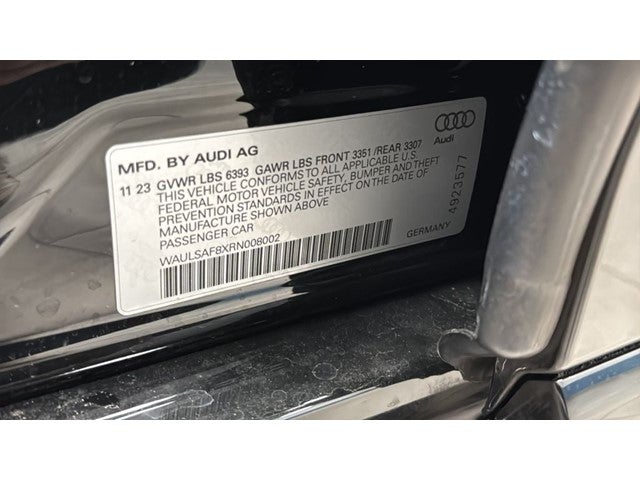 2024 Audi S8 4.0T quattro