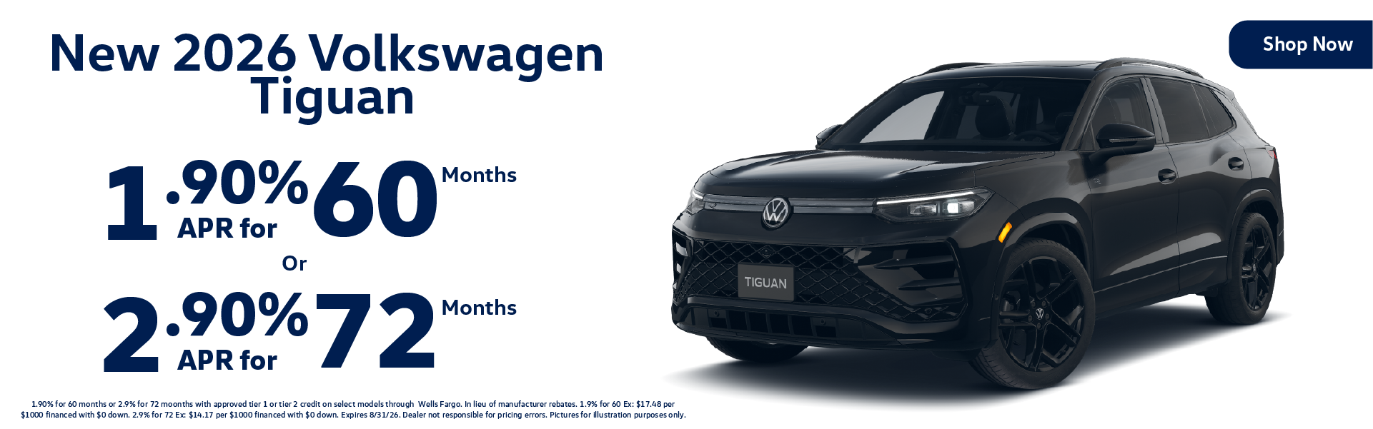 2026 VW Tiguan 