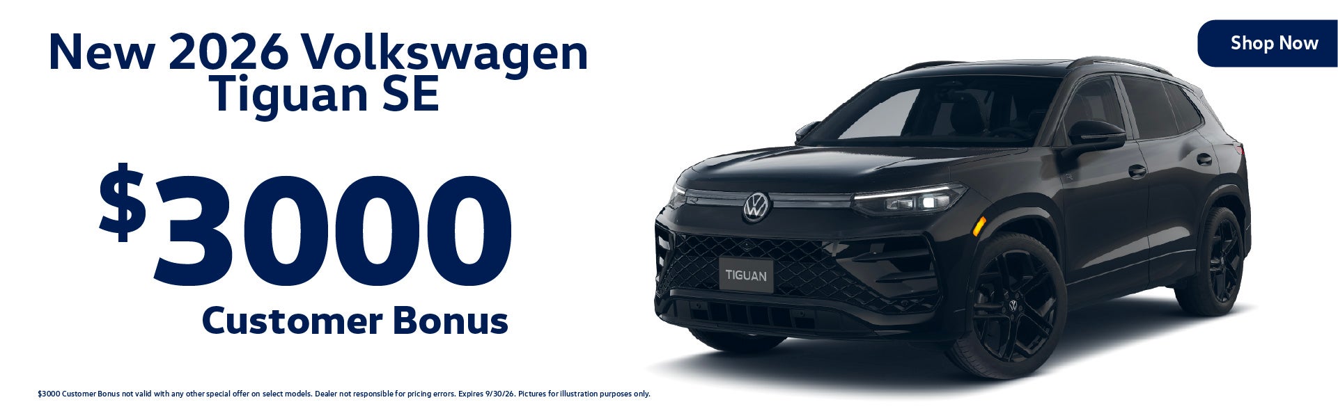 2026 Volkswagen Tiguan SE